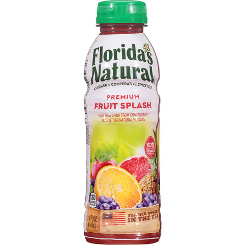 Florida's Natural Fruit Splash 14 oz Bottles