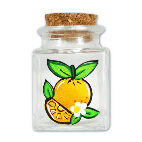 Oranges & Blossom Spice Jar