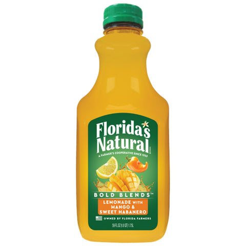 Florida's Natural Bold Blends Lemonade with Mango & Sweet Habanero 59 ounce