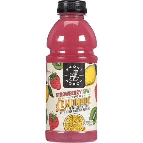 Front Porch Strawberry Kiwi Lemonade 20 oz Bottle