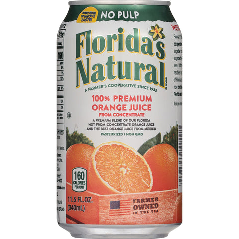 Florida's Natural Orange Juice 11.5oz Cans