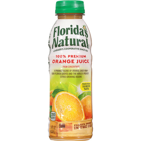 Florida's Natural Orange Juice 14 oz Bottles