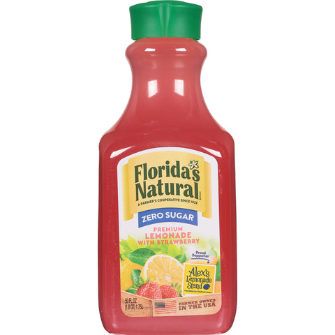 Florida's Natural Strawberry Lemonade Zero Sugar 59 oz