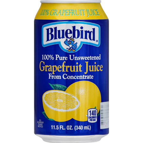 Blue Bird Grapefruit Juice 11.5oz Cans