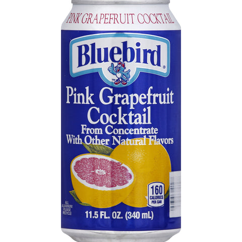 Blue Bird Pink Grapefruit Cocktail 11.5oz Cans