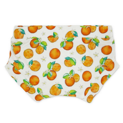 Orange Blossom Baby Bloomers