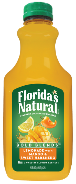 Florida's Natural Bold Blends Lemonade with Mango & Sweet Habanero 59 ounce