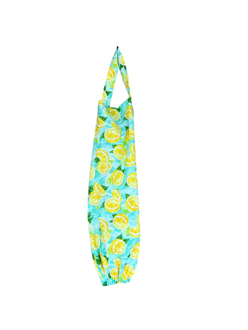 Citrus Print Plastic Bag Holder