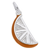 Jewelry - Sterling Silver Orange Slice Charm