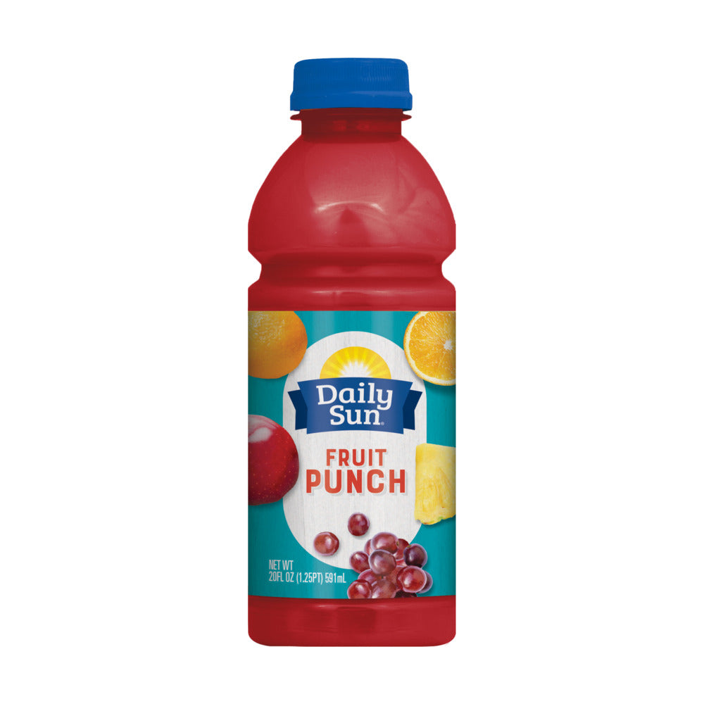 Daily Sun Fruit Punch 20 ounce bottle